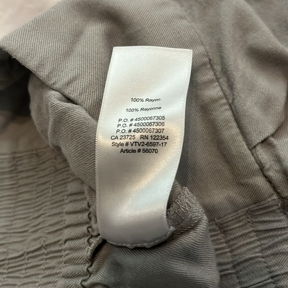 Talula Sullivan Culotte Pants - Grey Size XS - Picture 4 of 4